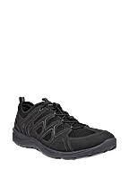 ecco Black Leather Low-Top Sneakers for Men 825804 51094