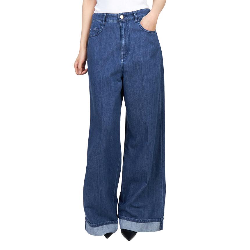 Max Mara LUPINO Wide Leg Jeans Classic Pants 002 2529186023
