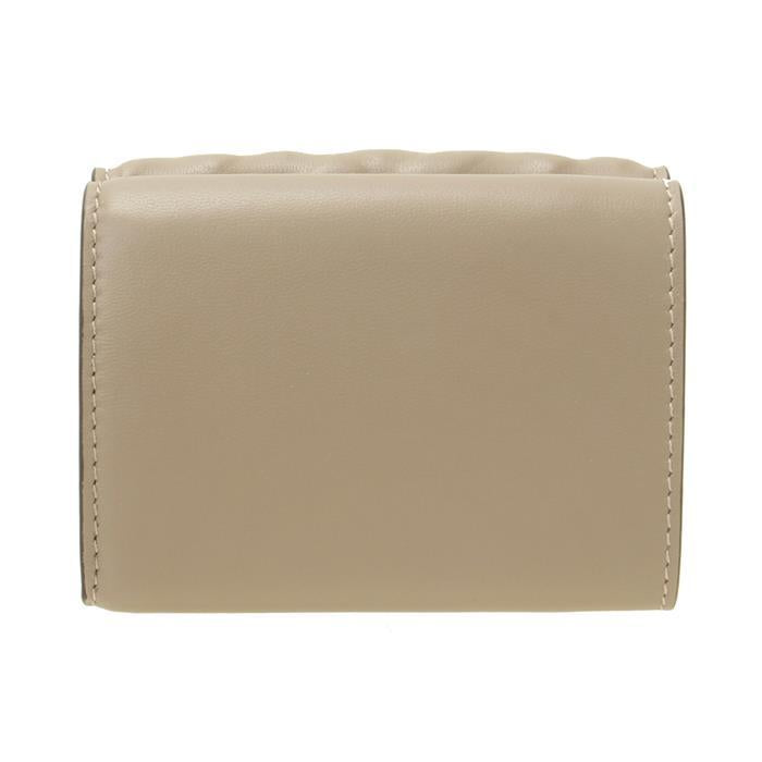 FENDI Baguette Micro Trifold Leather Wallet