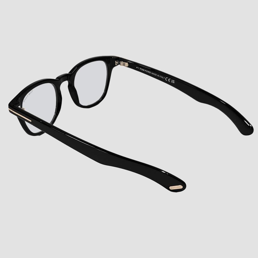 TOM FORD Blue Light Blocking Square Black Eyeglasses FT5976B 001