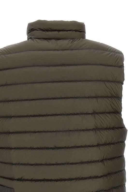 CP Company DD Shell Lens Down Puffer Vest Grape Leaf 17CMOW036 A006099 A674