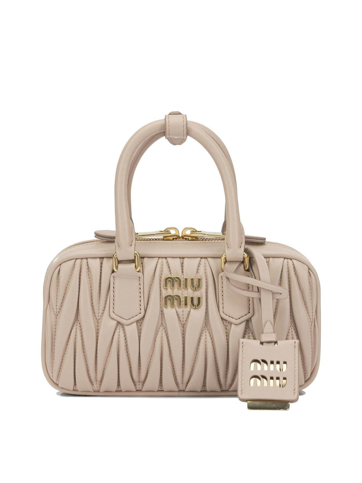 Miu Miu Leather Mini Shoulder Bag Pink