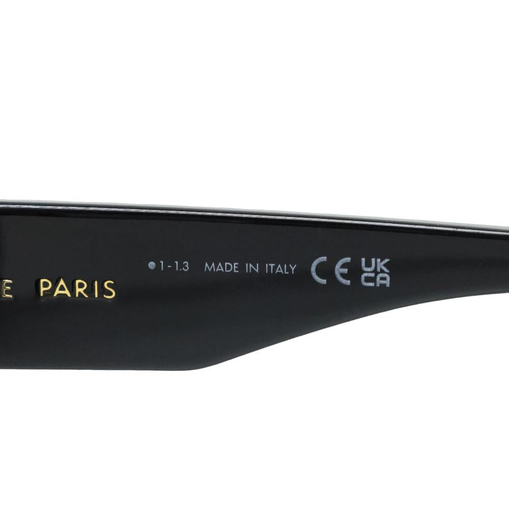CELINE Monochrome 01 Women’s Sunglasses Black Acetate Oval