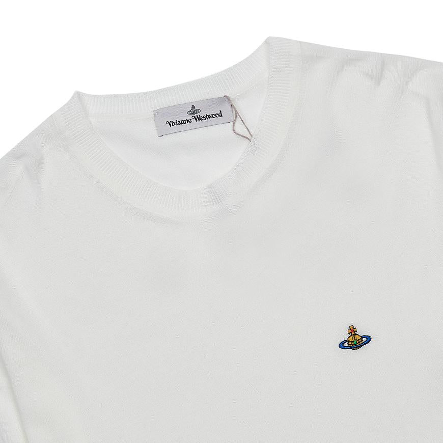 Vivienne Westwood Men’s ORB Logo Short-Sleeve Knit Pullover 2701002G Y003F A401