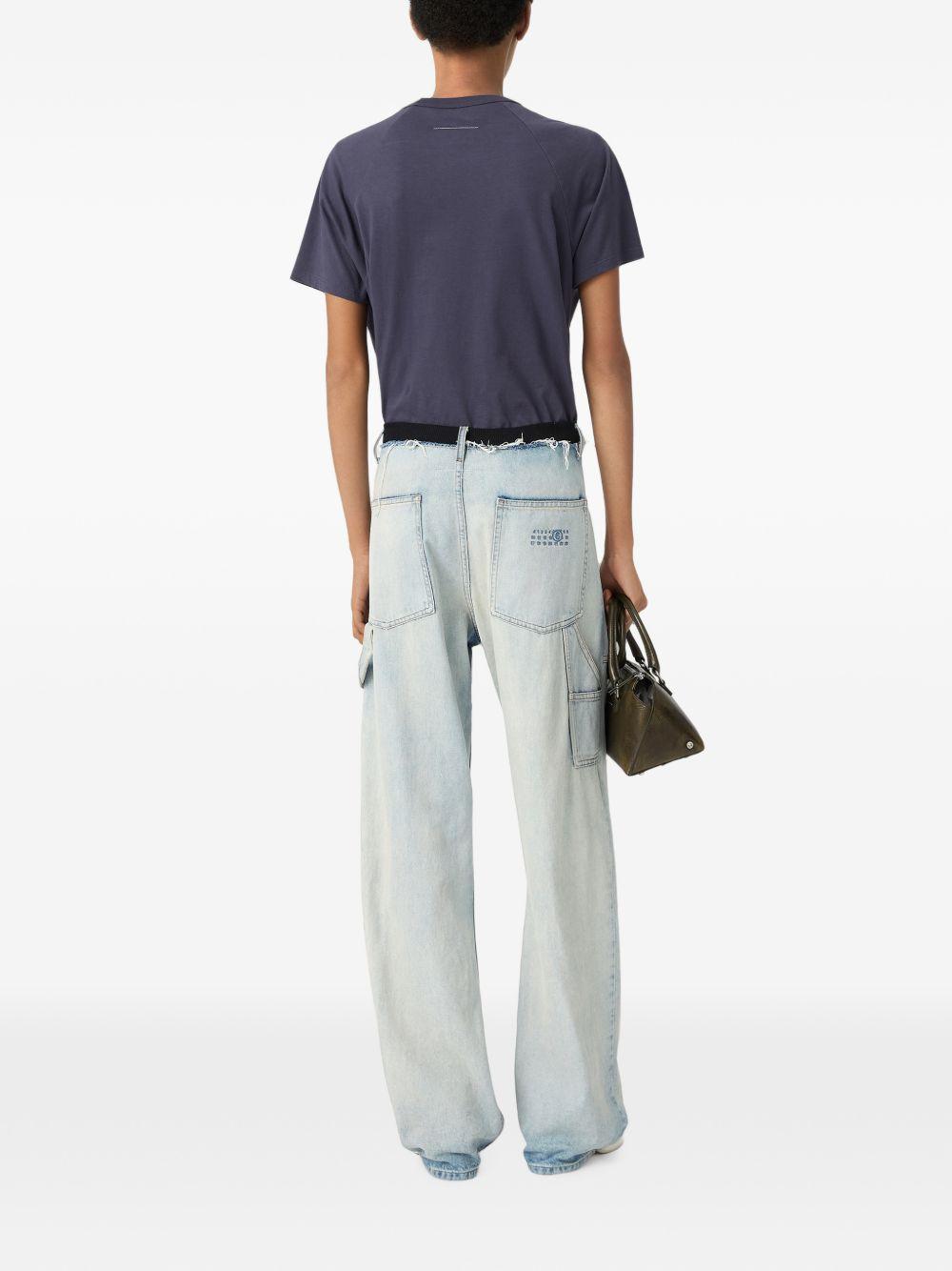 Maison Margiela Blue Denim Jeans Women’s Pants