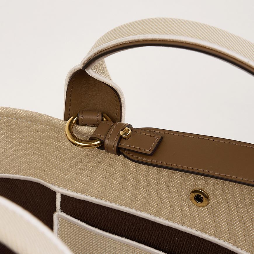 Chloe Women’s Cary Tote Bag Leather Beige