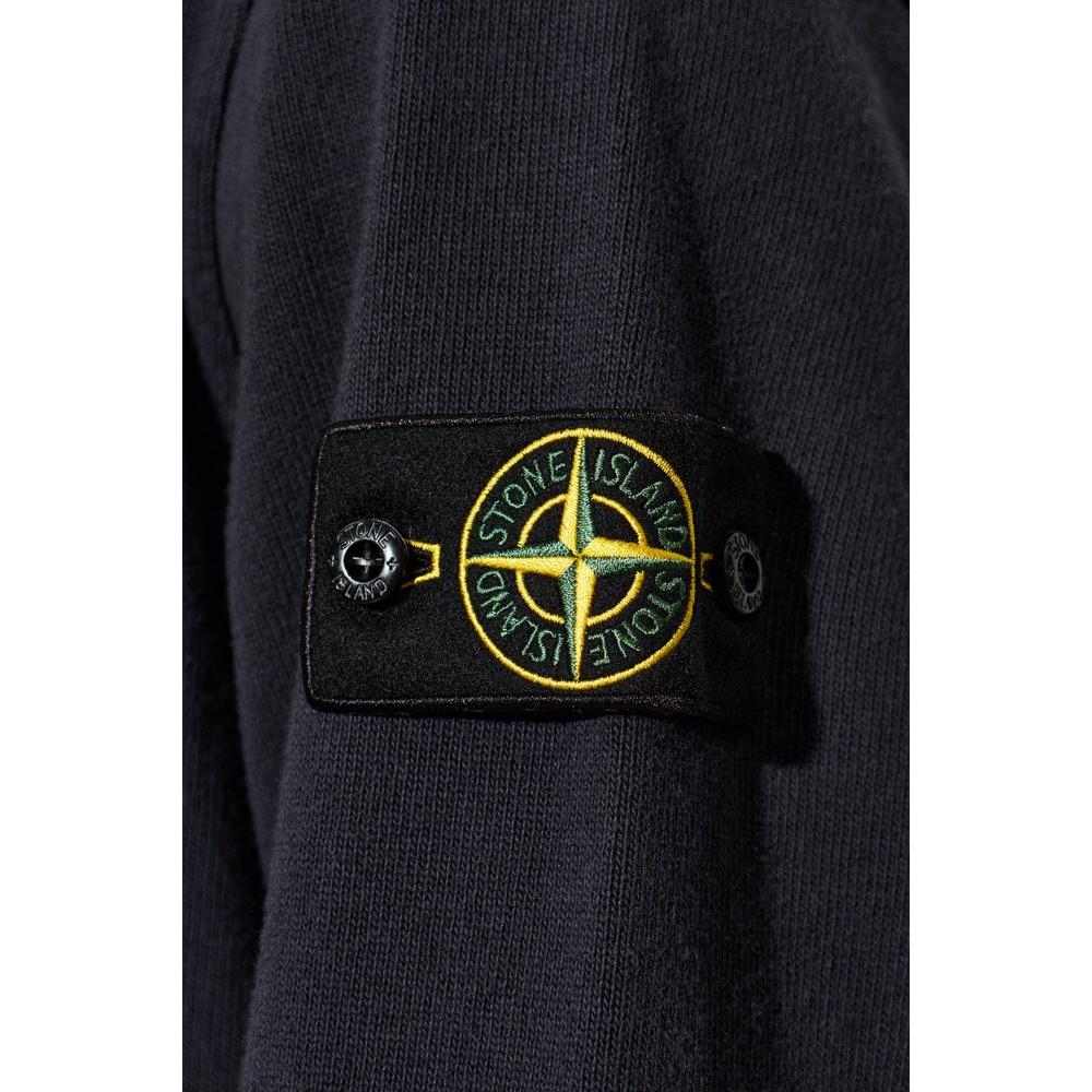 STONE ISLAND Cotton Jersey Men’s Polo Shirt Navy
