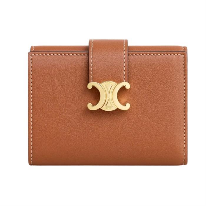CELINE Bictouar Fine Wallet Supple Grained Calfskin 10M963GHH 04LU