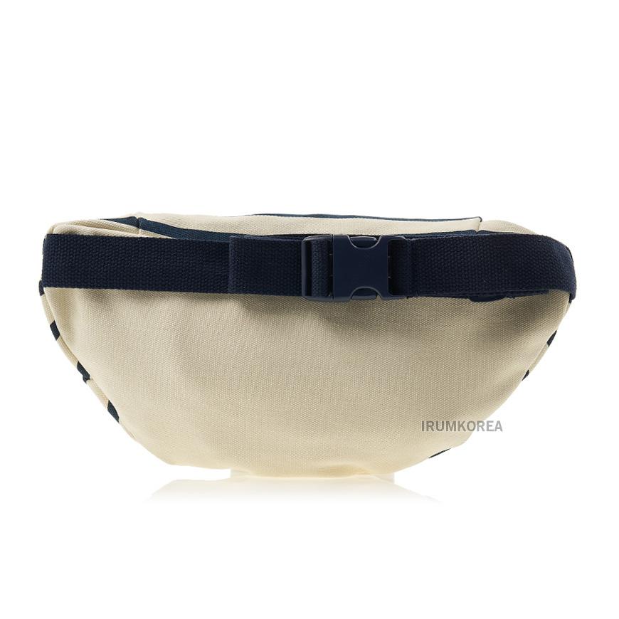 Saint James Ecru/Navy Unisex Body Belt Bag Crossbody