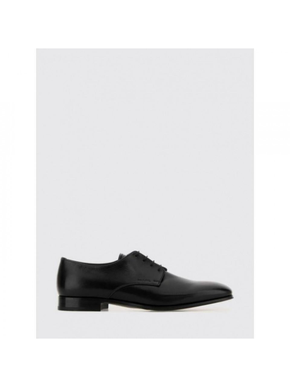 PRADA Leather Lace-Up Derby Shoes for Men 2EF055 582 F0002
