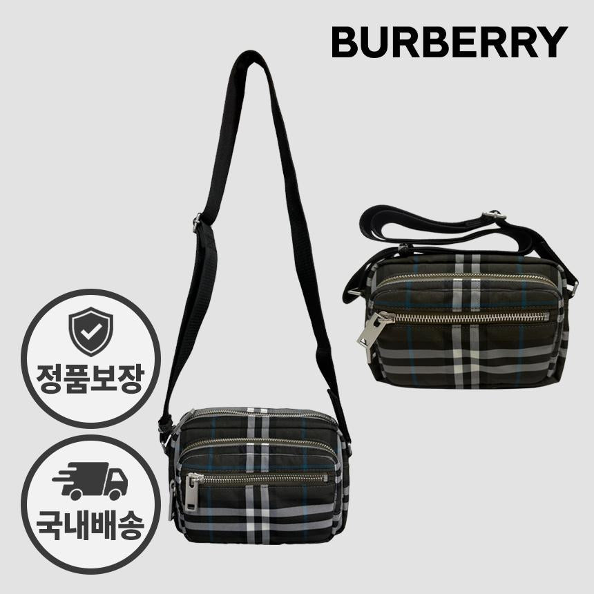BURBERRY Check Pattern Crossbody Shoulder Hip Bag 81203651 SNUG