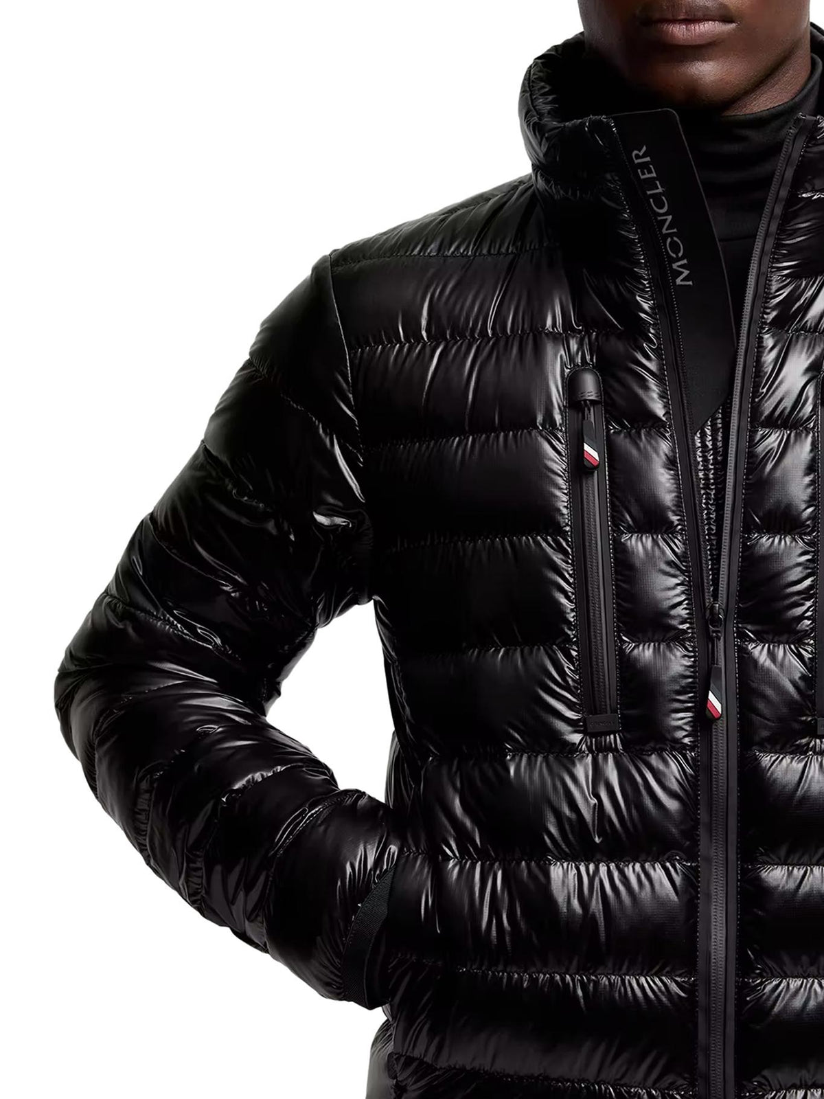 Moncler Black Down Puffer Jacket for Men