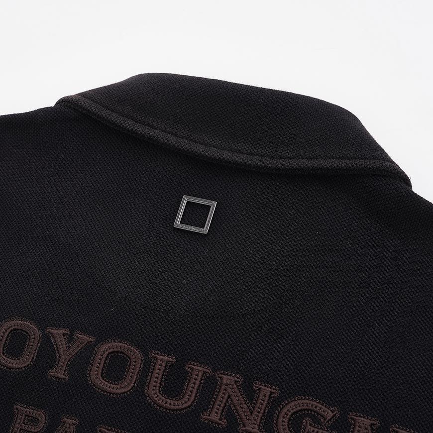 WOOYOUNGMI Men’s Back Logo Polo T-Shirt W261TS17 739B