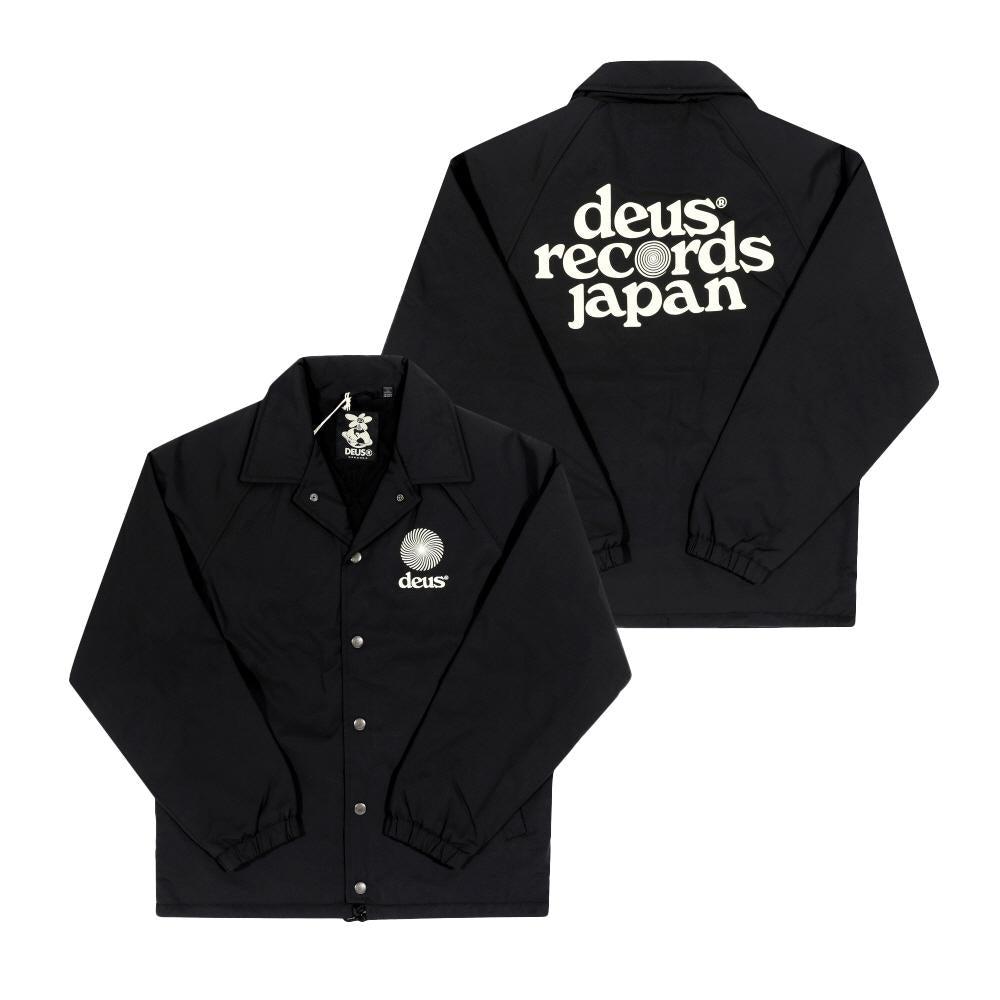 Deus Ex Machina Strata Coach Jacket Men's Jacket DMF246763 BLK