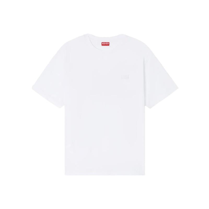 KENZO Boke Flower Graphic Short Sleeve T-Shirt for Men White