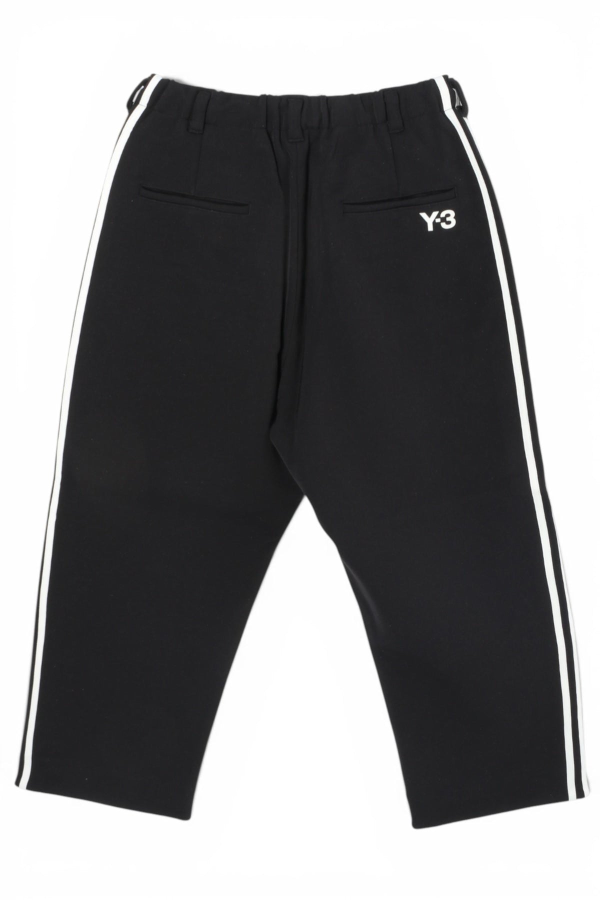 Y-3 3-Stripes Straight Track Pants Unisex Black Joggers IZ3120
