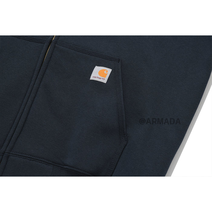 Carhartt Midweight Zip Hoodie Navy Unisex