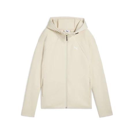 PUMA Women’s Hooded Sweatshirt Black Cotton Pullover Hoodie 688141 87