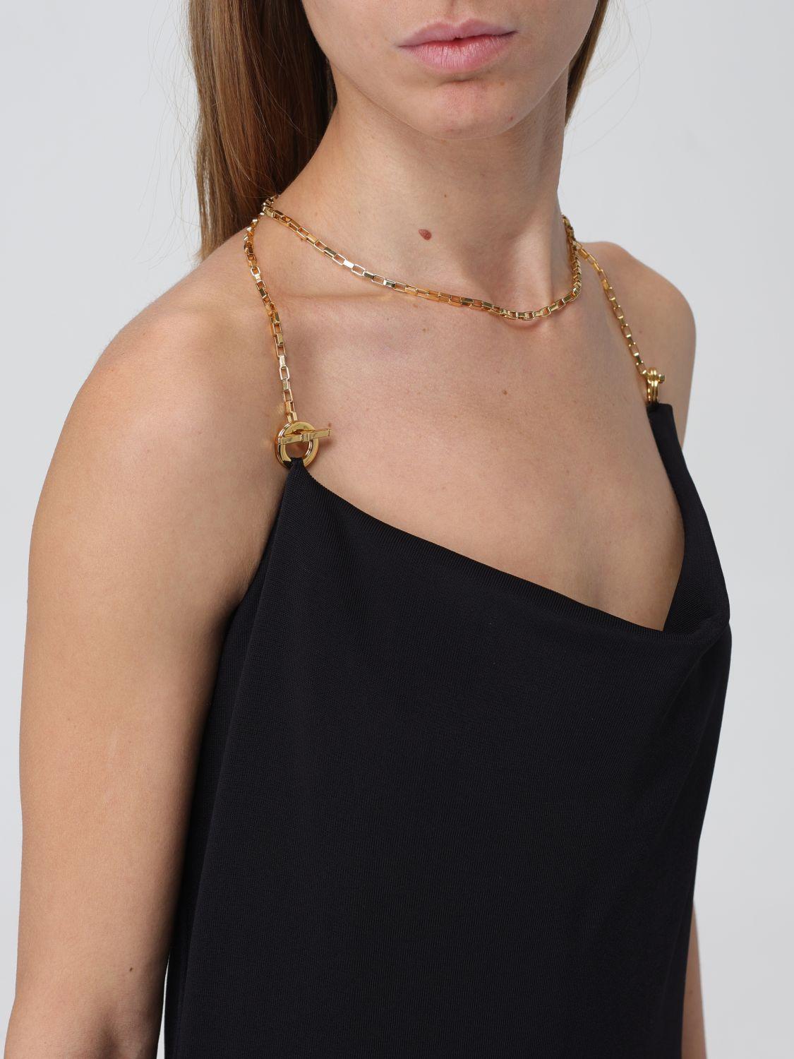 Bottega Veneta Black Sleeveless Midi Dress