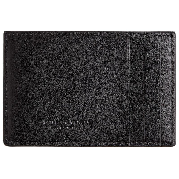 Bottega Veneta Woven Cassette Leather Card Holder