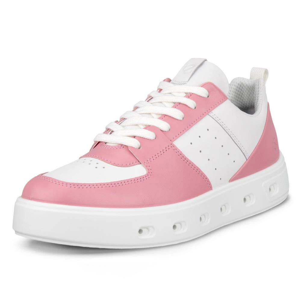 ecco Street 720 Leather Low Top Sneakers Women’s White