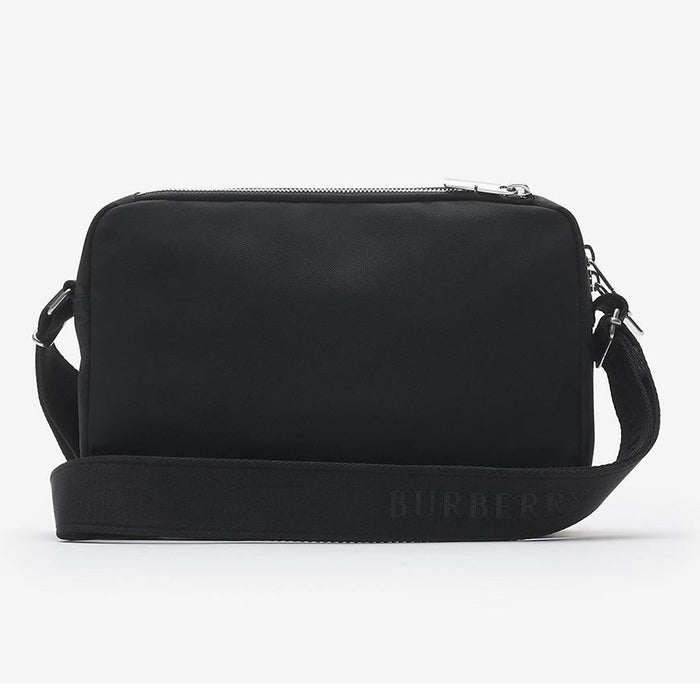 BURBERRY Black Nylon Orkney Crossbody Bag for Men