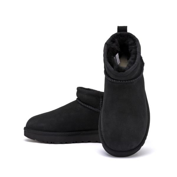 Ugg Black Classic Ultra Mini Women’s Ankle Boots