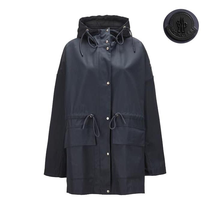 Moncler Navy Cotton Gaillon Parka Jacket for Women 1A00059 598H9 778