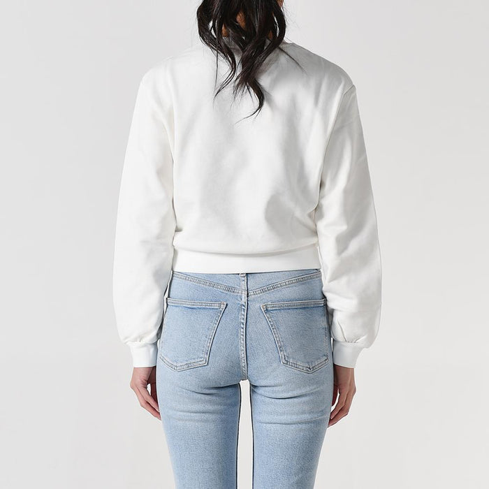 Giuseppe Zanotti Embellished White Sweatshirt for Women