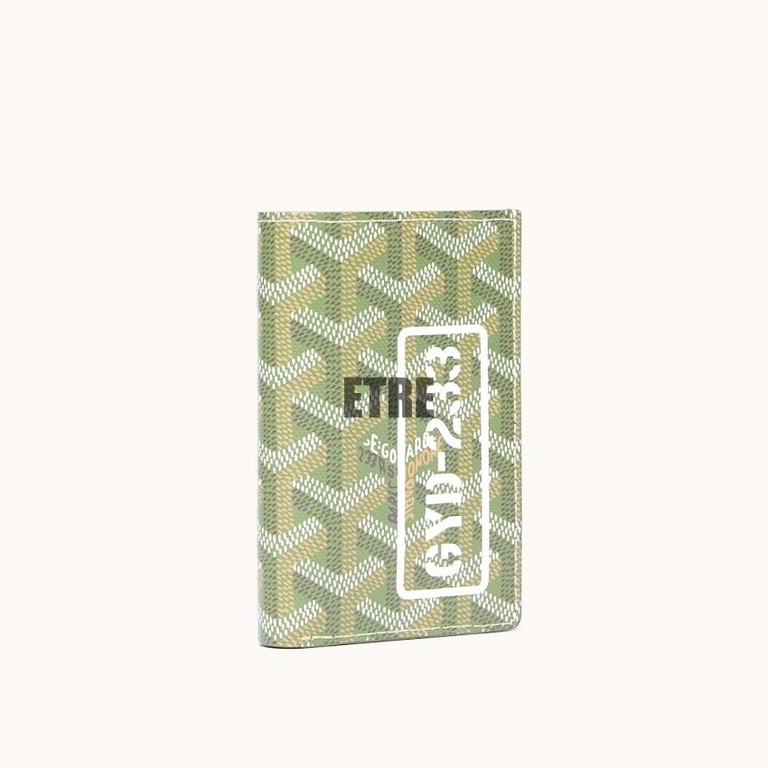GOYARD Khaki Saint Pierre Card Holder Unisex Wallet SPIGYDPMLTY29CL29P