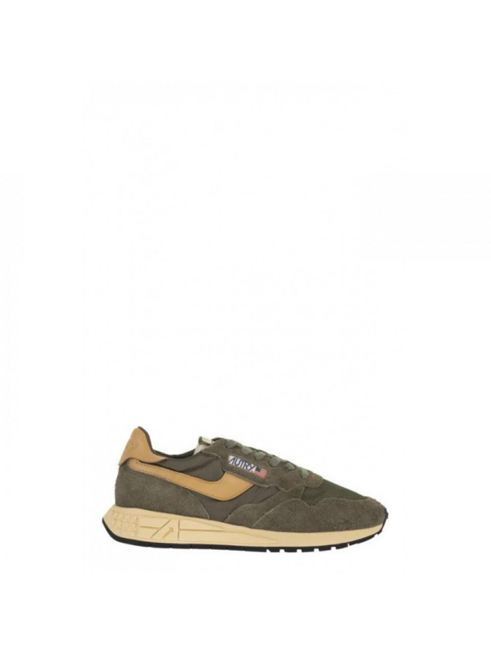 AUTRY Reelwind Nylon Suede Men's Low-Top Sneakers WWLM UT44
