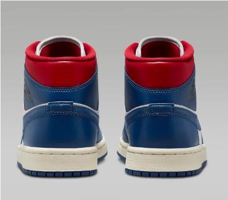 Air Jordan French Blue Gym Red Women’s High-Top Sneakers BQ6472 146