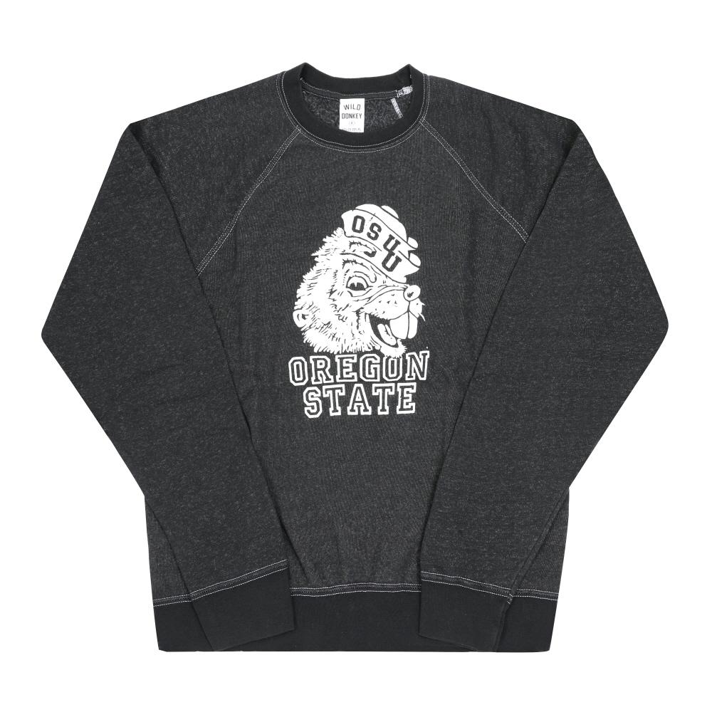 Wild Donkey Old Black Cornell FROREGON Sweatshirt for Men