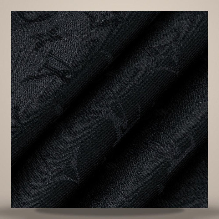 Louis Vuitton Monogram Classic Shawl Black Scarf