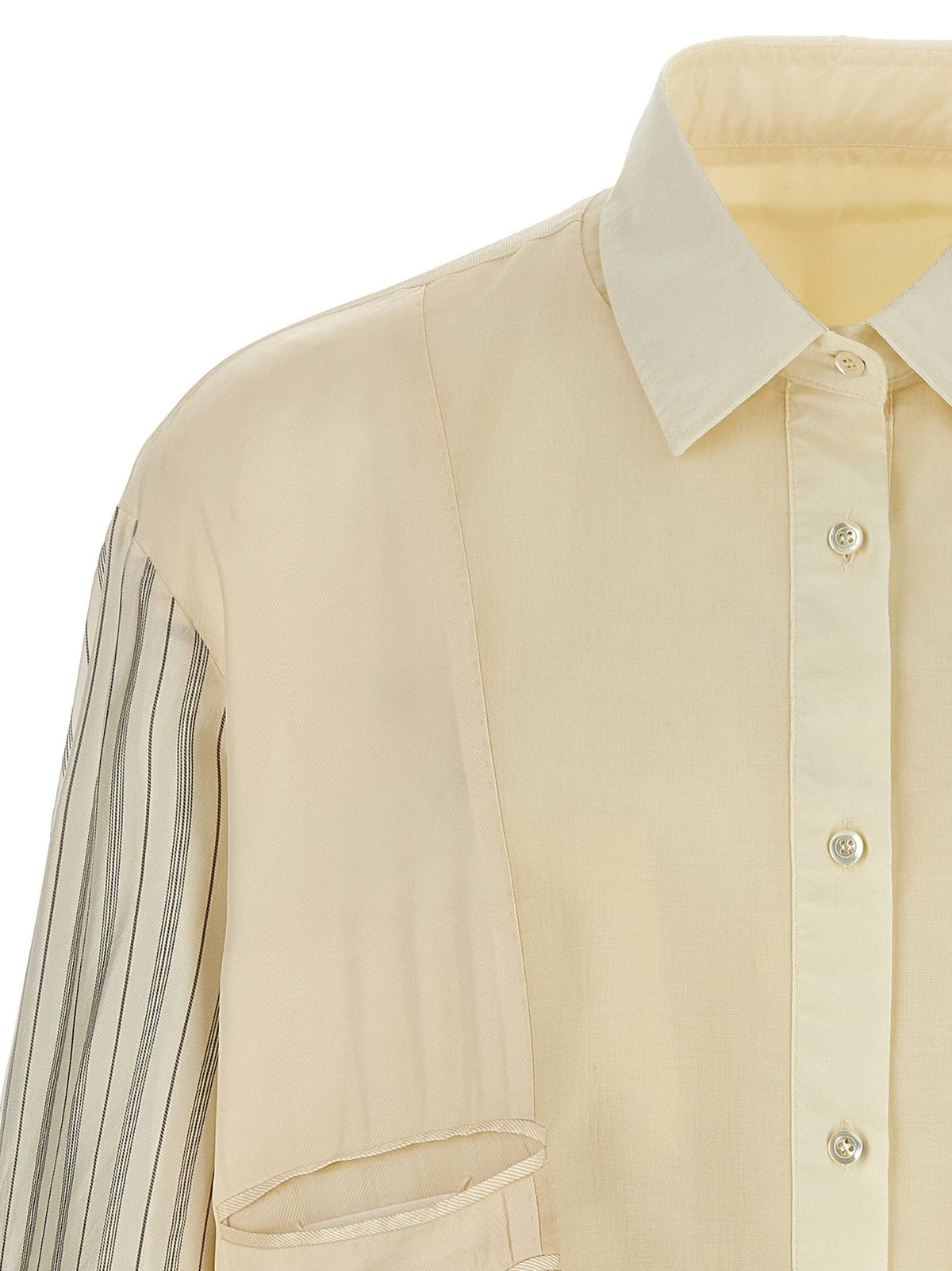 Maison Margiela Long Sleeve Shirt-Style Suit Jacket for Men