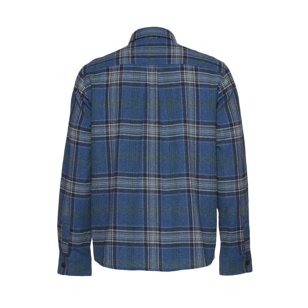 A.P.C. Breton Over Check Long Sleeve Shirt