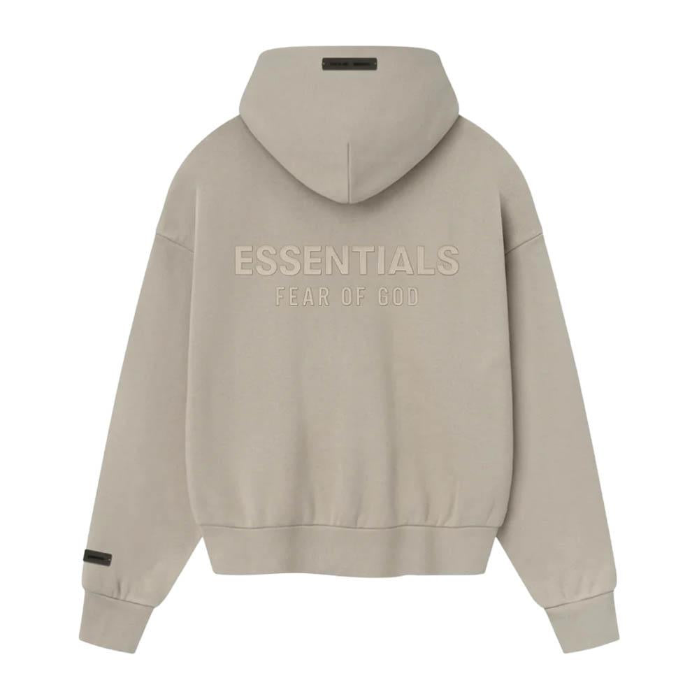Fear of God Essentials Classic Fit Logo Hooded Zip-Up Bomber Jacket 192 SP254781