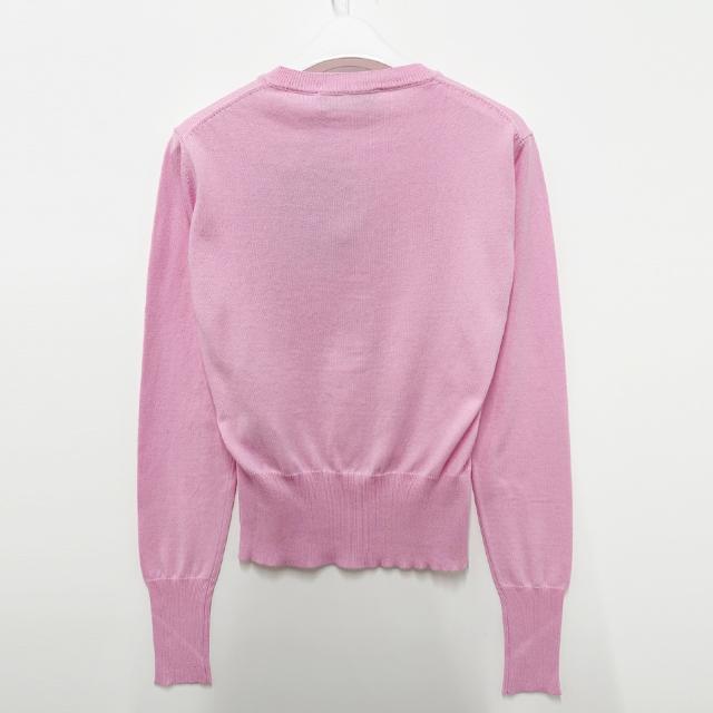 Vivienne Westwood BEA Embroidered Pink Cardigan