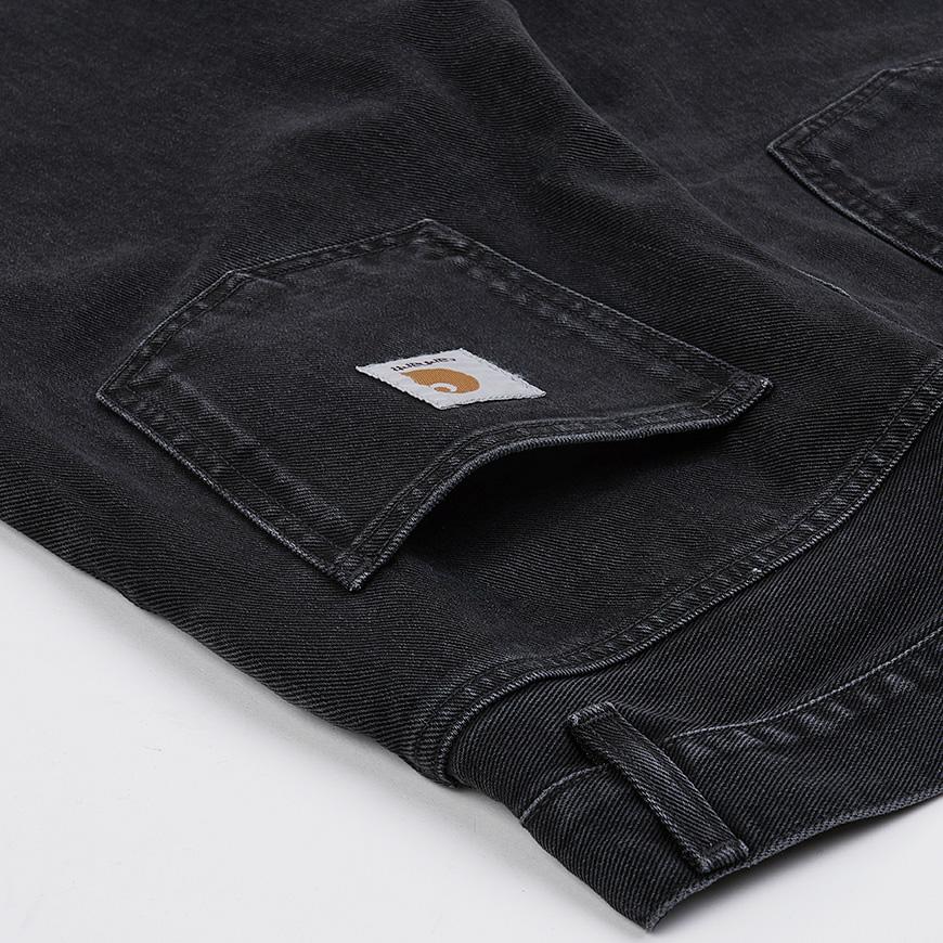 CARHARTT WIP Newel Pants Men’s Classic Trousers Navy Cotton