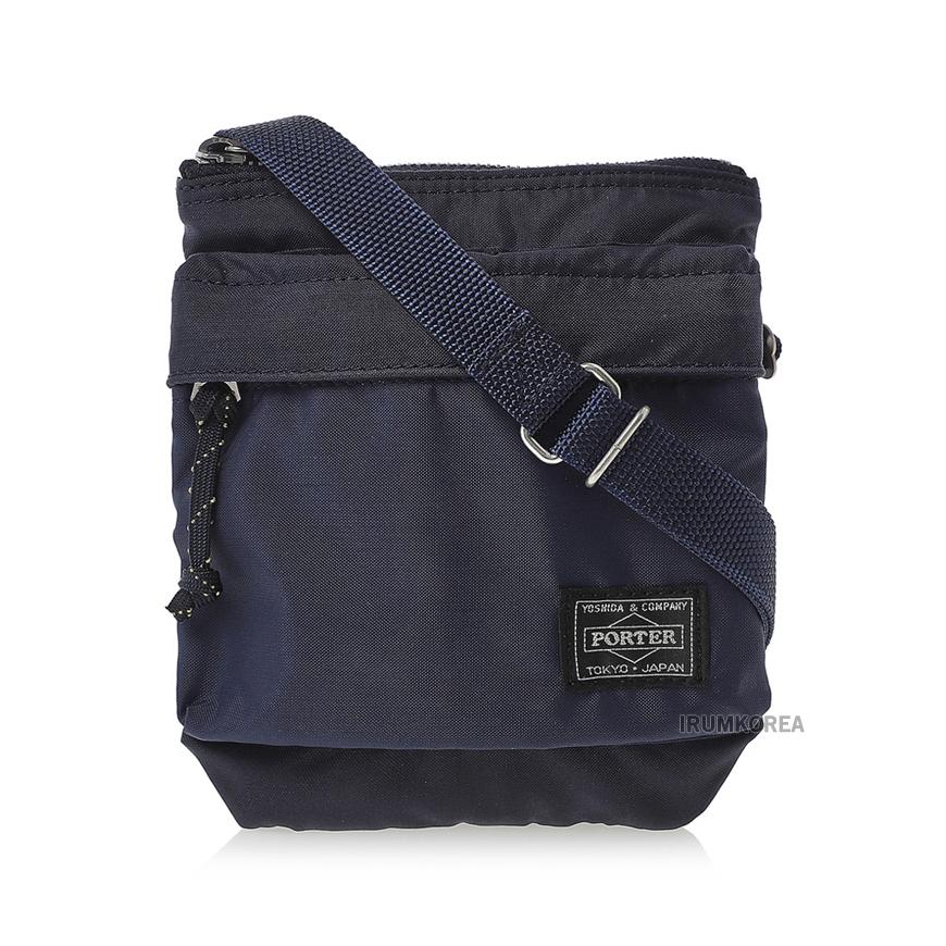 PORTER Force Shoulder Pouch Bag Unisex Black Crossbody