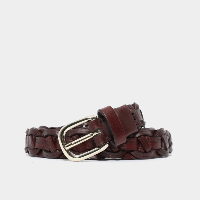 Brunello Cucinelli Braided Leather Men’s Belt MAUNR212 C4181