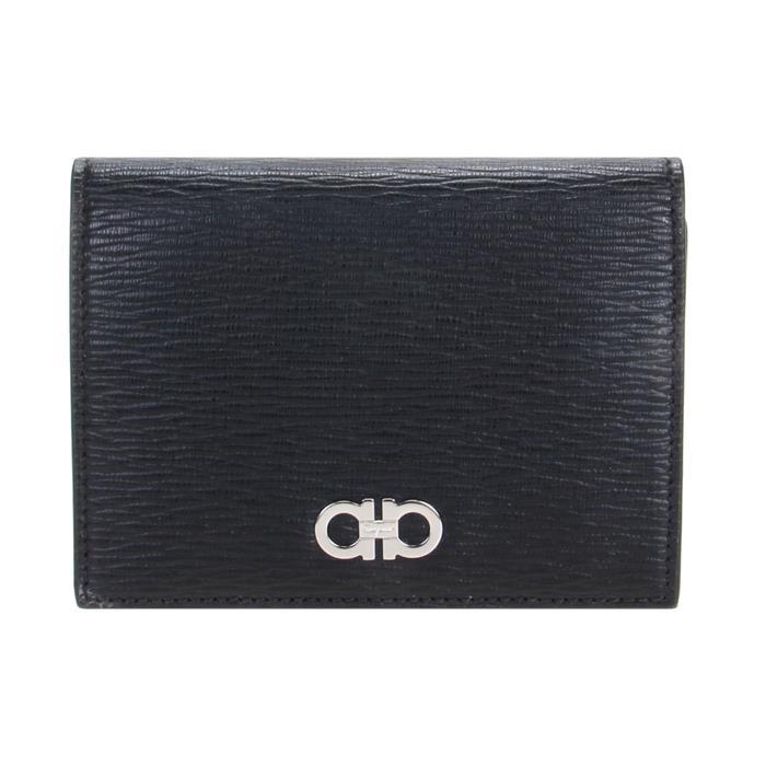 Ferragamo Gancini Leather Card Holder 66 1073 0753629