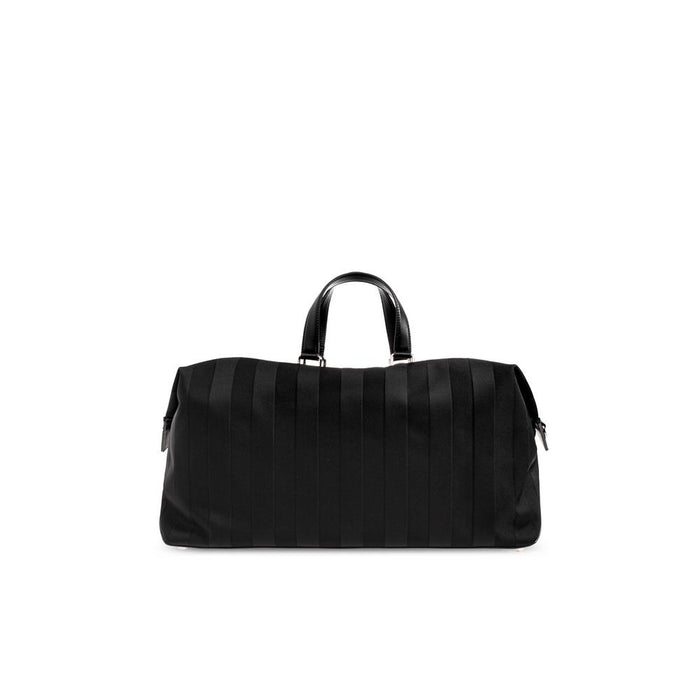 FENDI Brown Leather Louis 48 Duffle Bag Tote