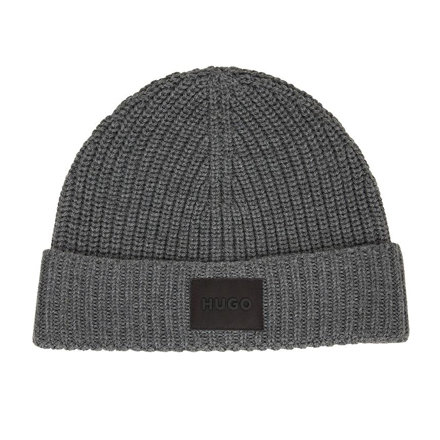 HUGO BOSS Scarf and Beanie Set Men’s Knit Accessory 50551423 034