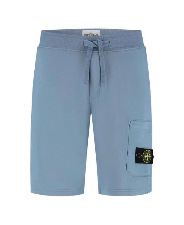 STONE ISLAND Cotton Fleece Cargo Pocket Shorts 6200011 S0051 V0024