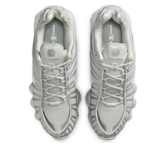 Nike Shox TL Photon Dust Metallic Silver Women’s Low-Top Sneakers