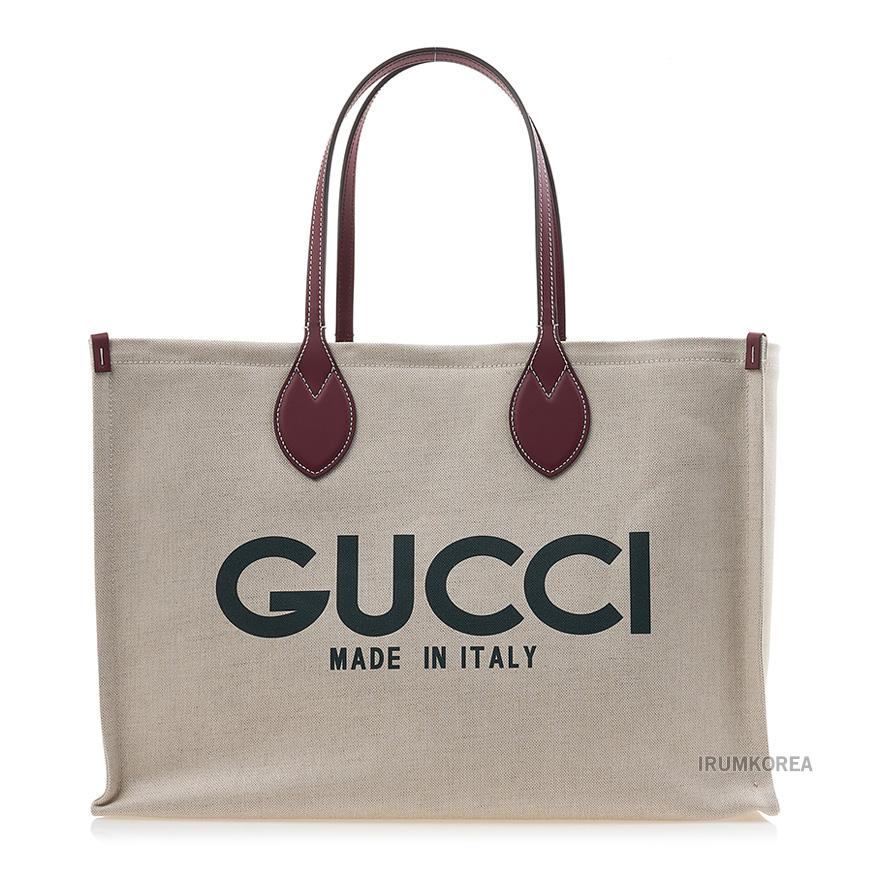 GUCCI Women’s Logo Print Tote Bag 772177 FACUL 8574