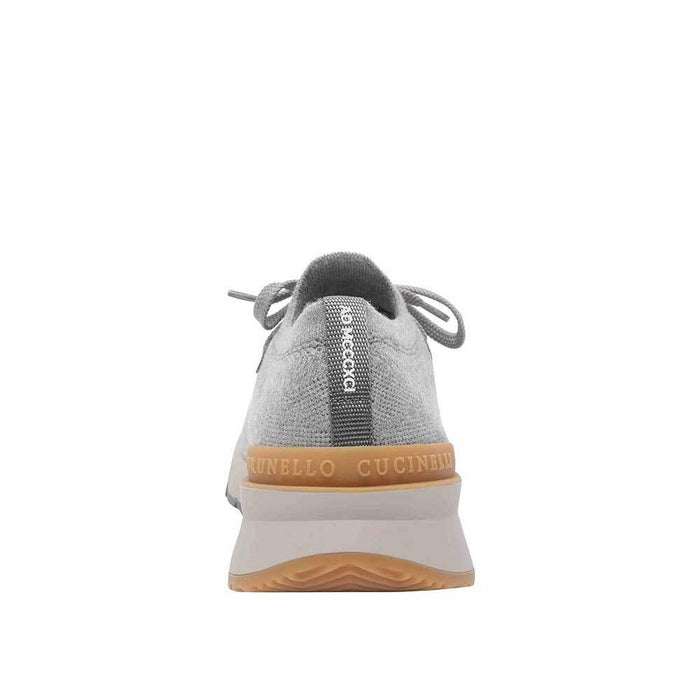 Brunello Cucinelli Knit Runner Low-Top Sneakers Men’s MZUWLBO253 CYM46