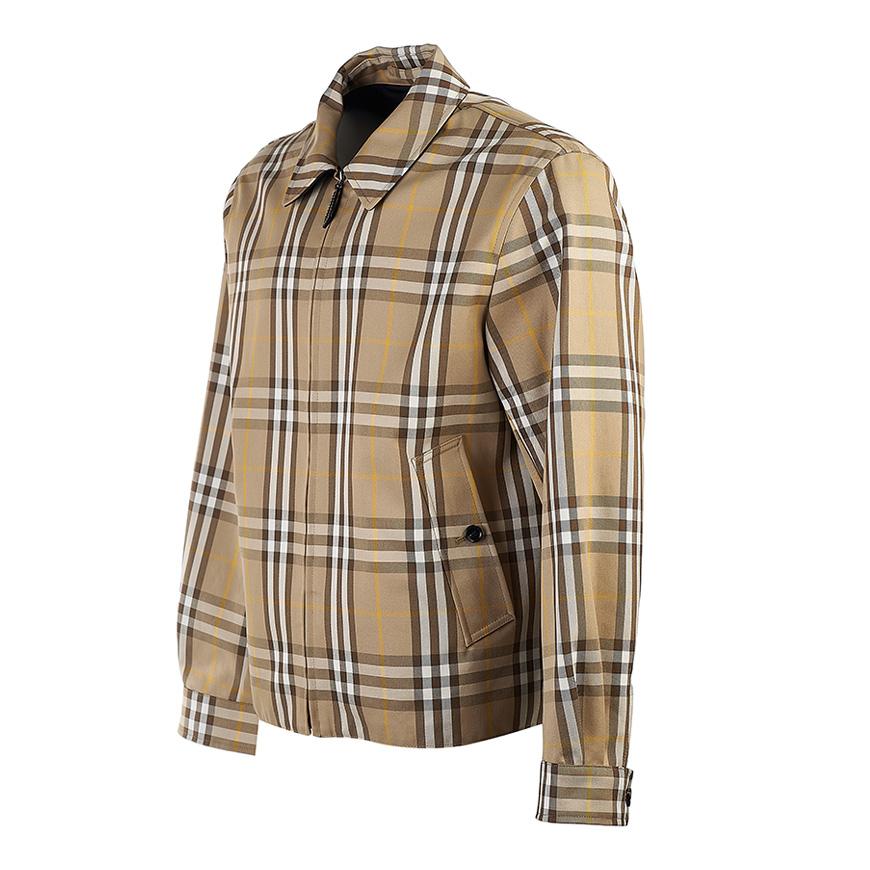 BURBERRY Men's Reversible Check Cotton Harrington 8054482 M FITZROY R CHK B2412