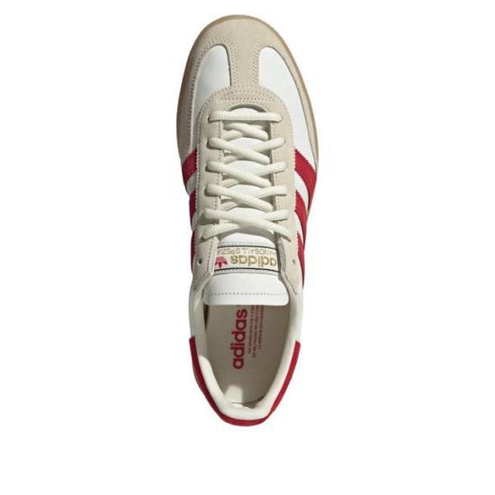 Adidas White Leather Low-Top Sneakers for Men IH6587 DOM